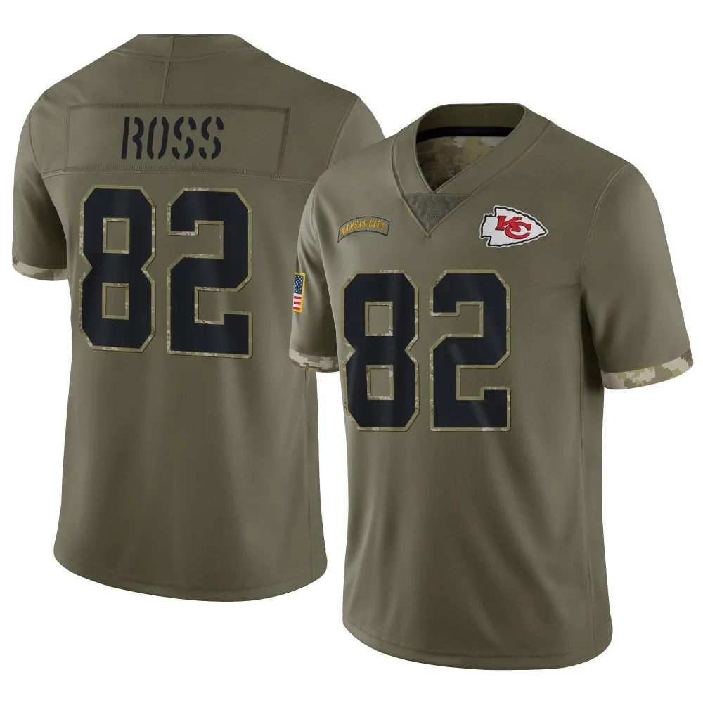 Youth Kansas City Chiefs Justyn Ross Nike 2022 Salute To Service Limited Olive Jersey Youth Kansas City Chiefs Justyn Ross Nike 2022 Salute To Service Limited Olive Jersey