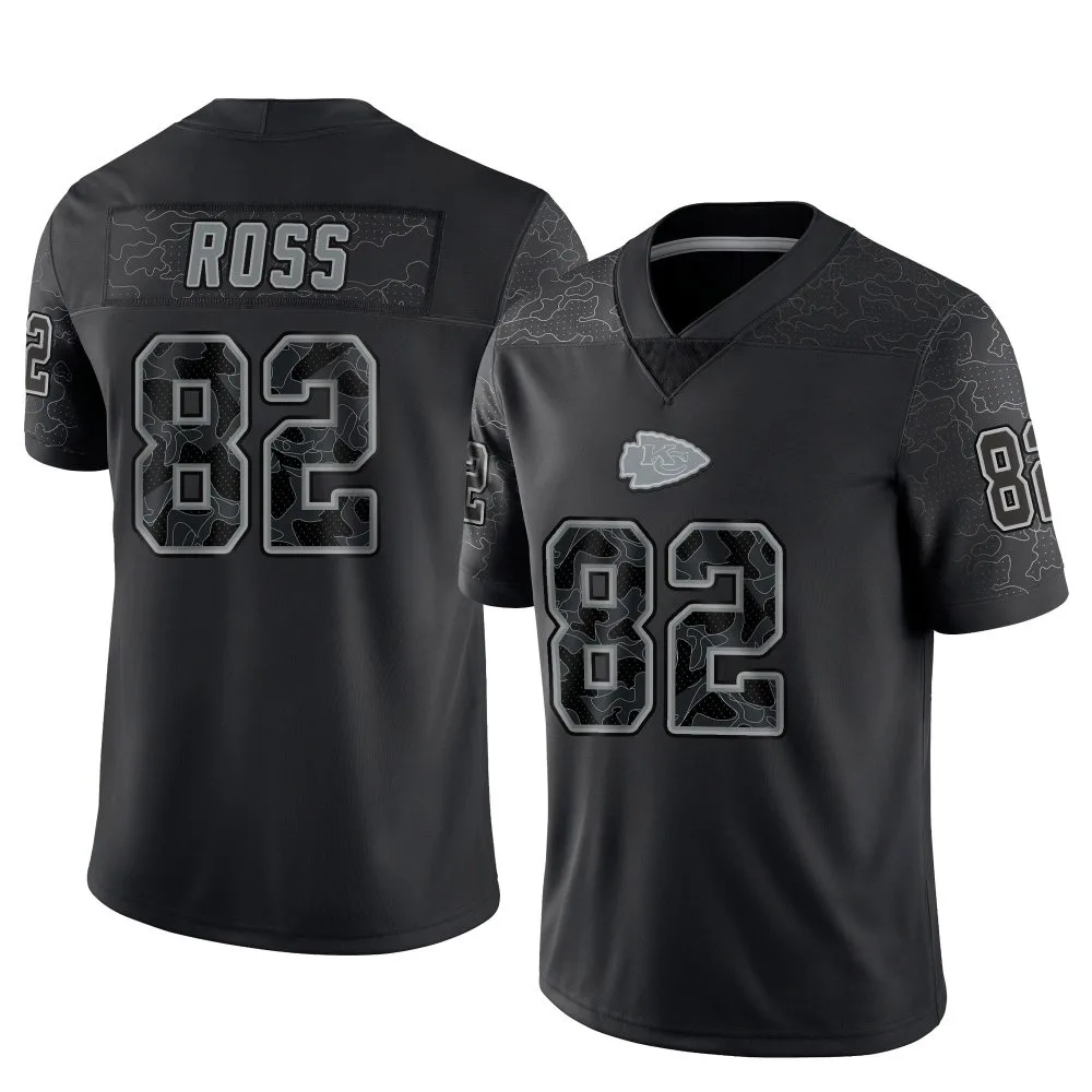 Youth Kansas City Chiefs Justyn Ross Nike Reflective Limited Black Jersey Youth Kansas City Chiefs Justyn Ross Nike Reflective Limited Black Jersey