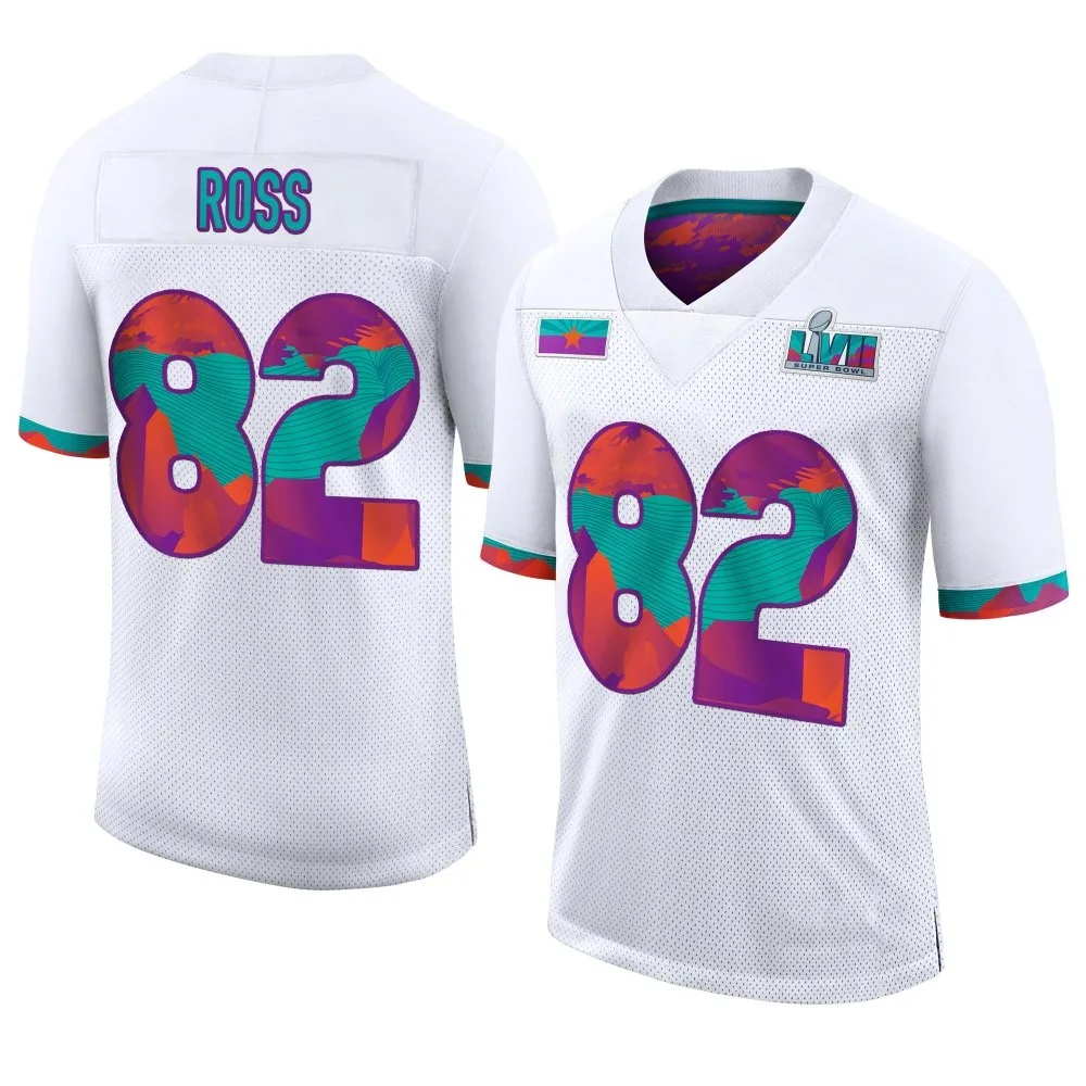 Youth Kansas City Chiefs Justyn Ross Nike Super Bowl LVII Limited White Jersey Youth Kansas City Chiefs Justyn Ross Nike Super Bowl LVII Limited White Jersey