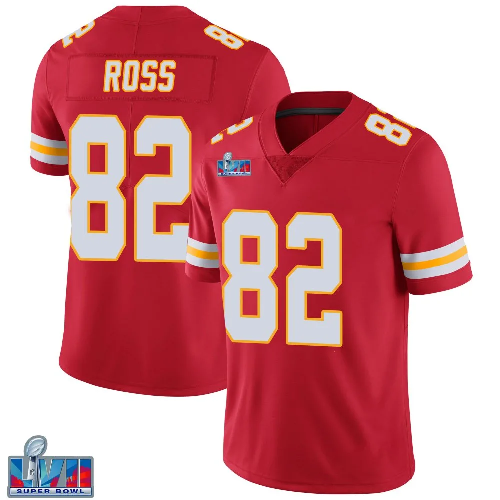 Youth Kansas City Chiefs Justyn Ross Nike Team Color Vapor Untouchable Super Bowl LVII Patch Limited Red Jersey Youth Kansas City Chiefs Justyn Ross Nike Team Color Vapor Untouchable Super Bowl LVII Patch Limited Red Jersey