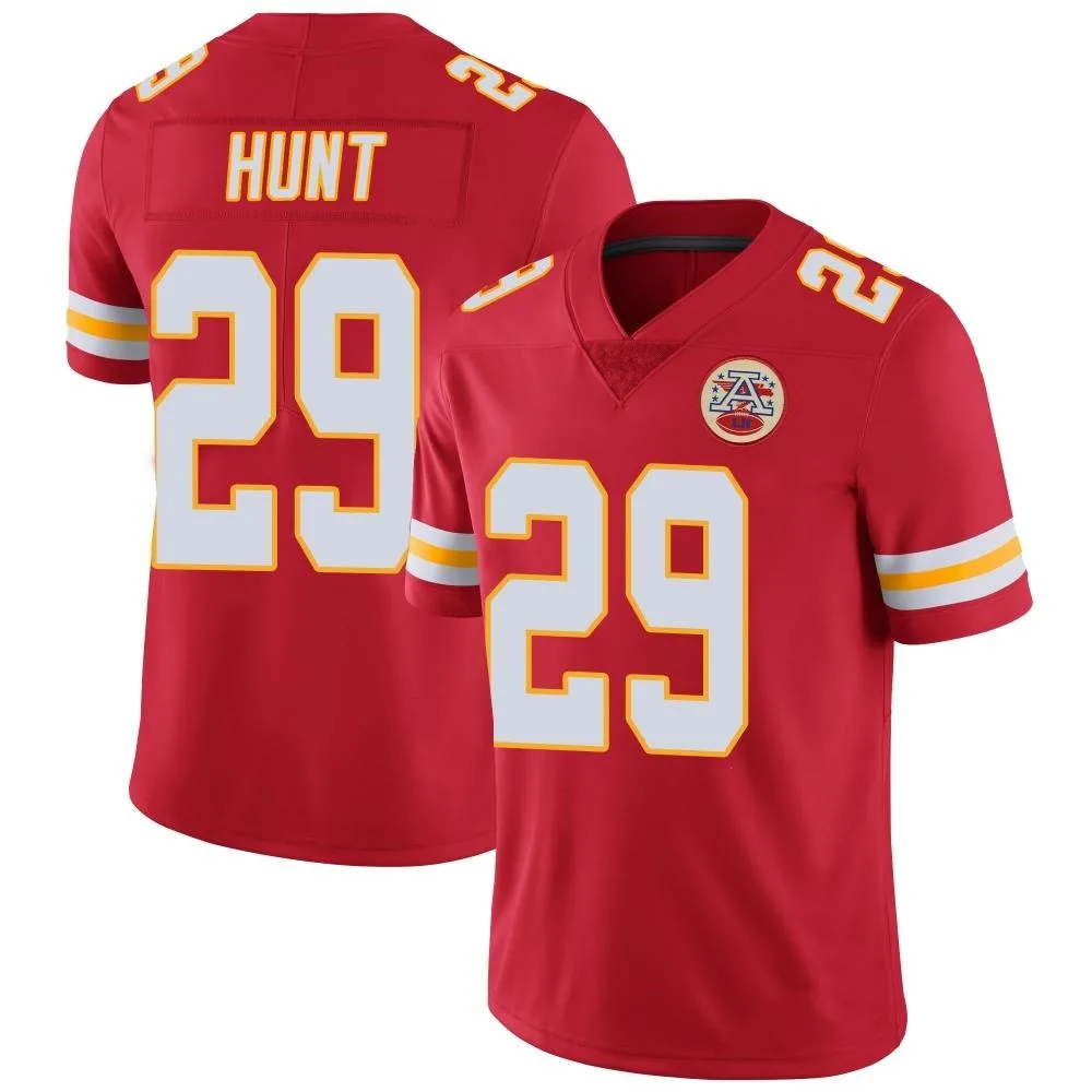 Men's Kansas City Chiefs Kareem Hunt Nike Team Color Vapor Untouchable Limited Red Jersey Men's Kansas City Chiefs Kareem Hunt Nike Team Color Vapor Untouchable Limited Red Jersey