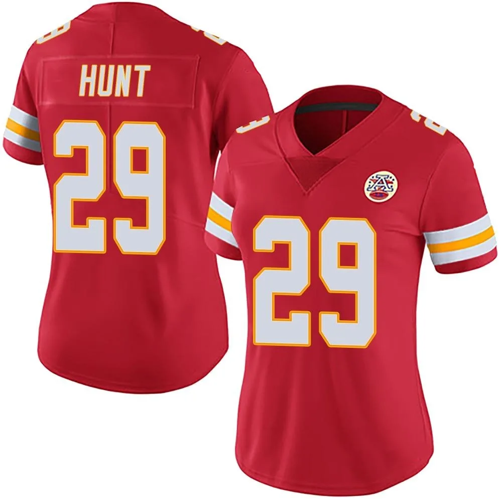 Women's Kansas City Chiefs Kareem Hunt Nike Team Color Vapor Untouchable Limited Red Jersey Women's Kansas City Chiefs Kareem Hunt Nike Team Color Vapor Untouchable Limited Red Jersey