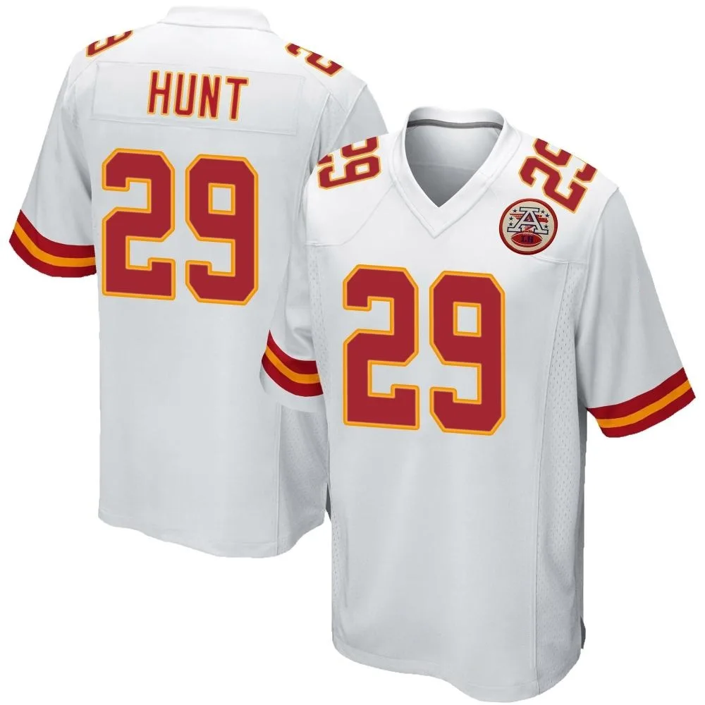 Youth Kansas City Chiefs Kareem Hunt Nike Game White Jersey Youth Kansas City Chiefs Kareem Hunt Nike Game White Jersey
