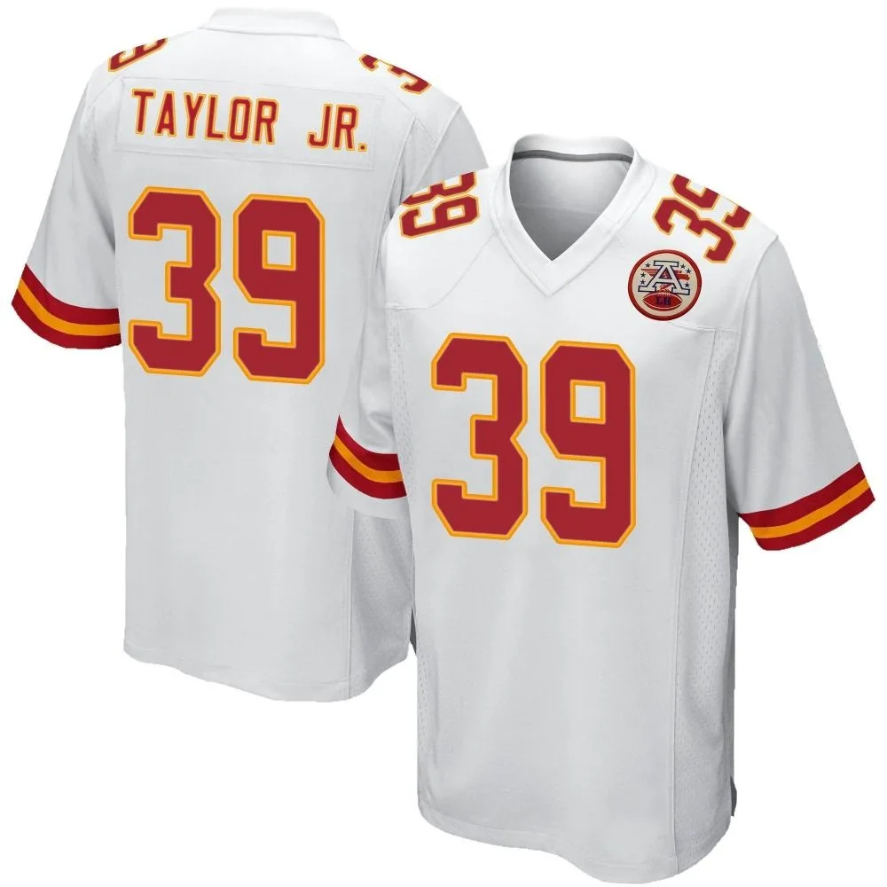 Men's Kansas City Chiefs Keith Taylor Jr. Nike Game White Jersey Men's Kansas City Chiefs Keith Taylor Jr. Nike Game White Jersey
