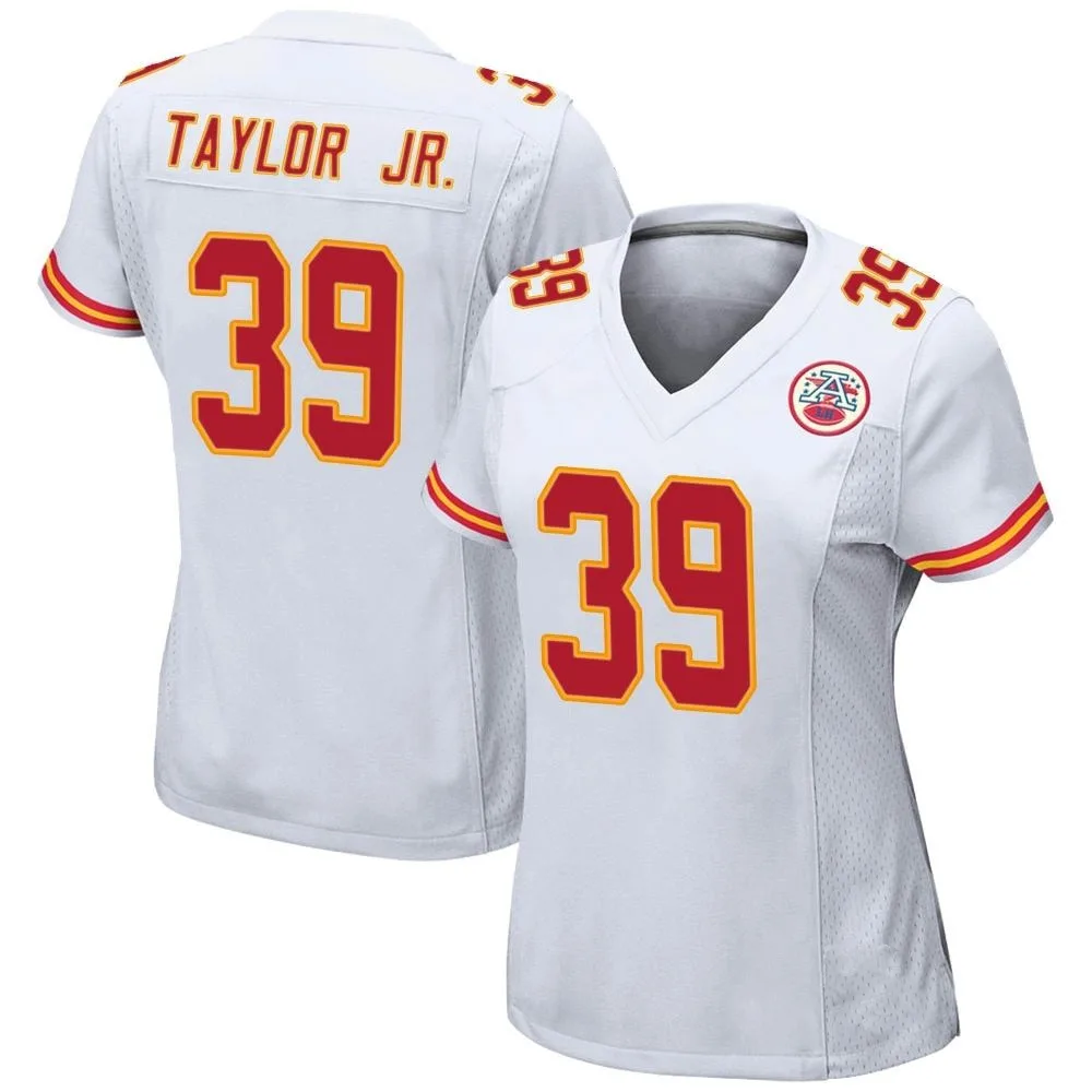 Women's Kansas City Chiefs Keith Taylor Jr. Nike Game White Jersey Women's Kansas City Chiefs Keith Taylor Jr. Nike Game White Jersey