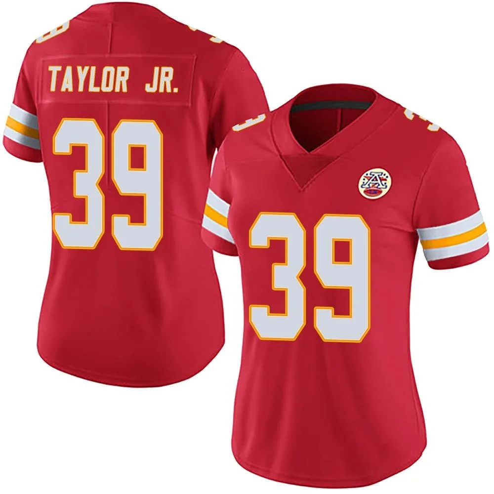Women's Kansas City Chiefs Keith Taylor Jr. Nike Team Color Vapor Untouchable Limited Red Jersey