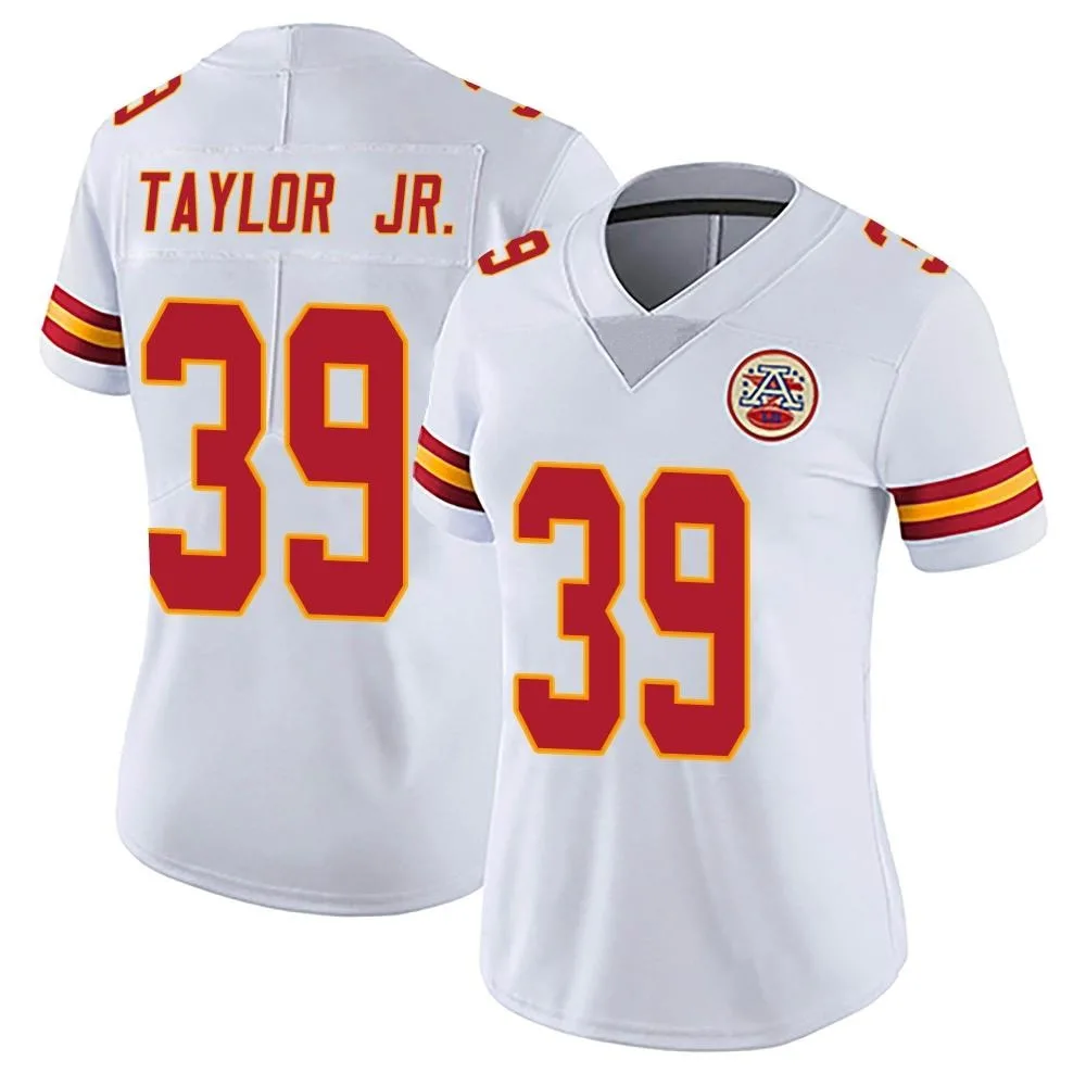 Women's Kansas City Chiefs Keith Taylor Jr. Nike Vapor Untouchable Limited White Jersey Women's Kansas City Chiefs Keith Taylor Jr. Nike Vapor Untouchable Limited White Jersey