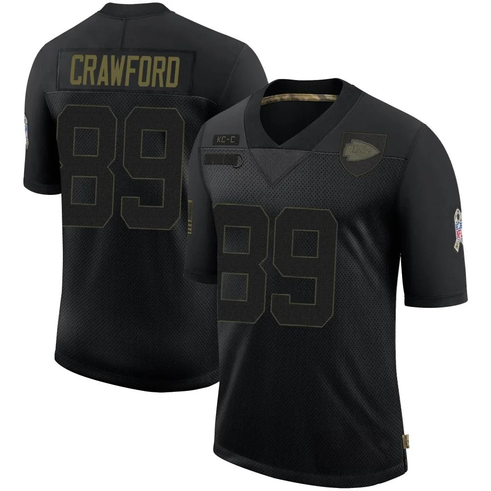 Youth Kansas City Chiefs Kekoa Crawford Nike 2020 Salute To Service Limited Black Jersey Youth Kansas City Chiefs Kekoa Crawford Nike 2020 Salute To Service Limited Black Jersey