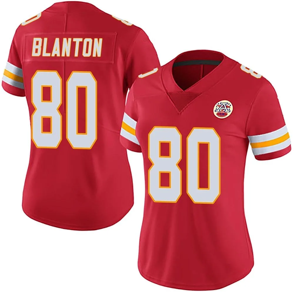 Women's Kansas City Chiefs Kendall Blanton Nike Team Color Vapor Untouchable Limited Red Jersey Women's Kansas City Chiefs Kendall Blanton Nike Team Color Vapor Untouchable Limited Red Jersey