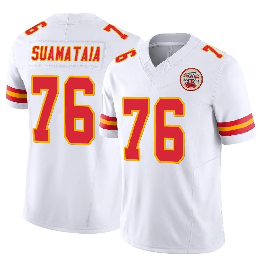 Youth Kansas City Chiefs Kingsley Suamataia Nike Vapor F.U.S.E. Limited White Jersey Youth Kansas City Chiefs Kingsley Suamataia Nike Vapor F.U.S.E. Limited White Jersey