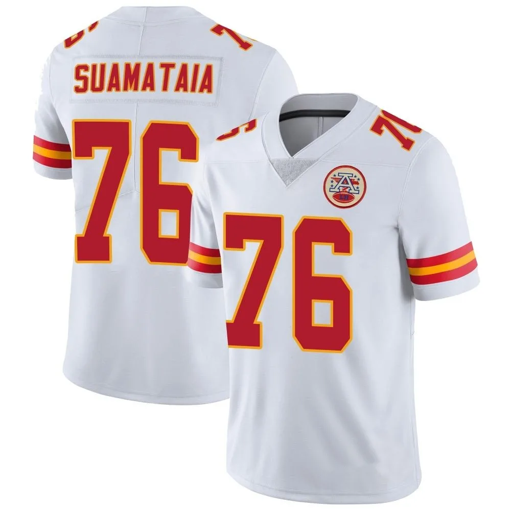 Youth Kansas City Chiefs Kingsley Suamataia Nike Vapor Untouchable Limited White Jersey Youth Kansas City Chiefs Kingsley Suamataia Nike Vapor Untouchable Limited White Jersey