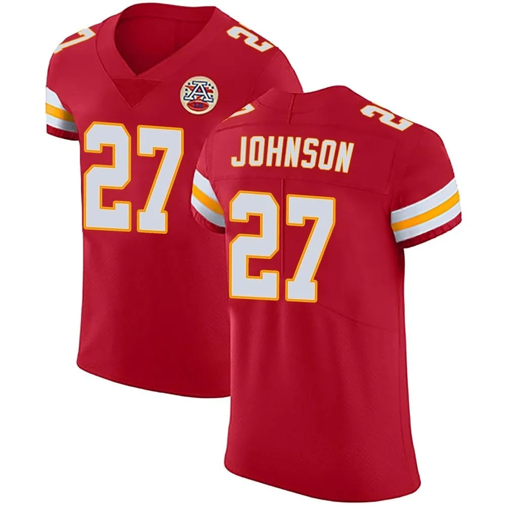 Men's Kansas City Chiefs Larry Johnson Nike Team Color Vapor Untouchable Elite Red Jersey Men's Kansas City Chiefs Larry Johnson Nike Team Color Vapor Untouchable Elite Red Jersey