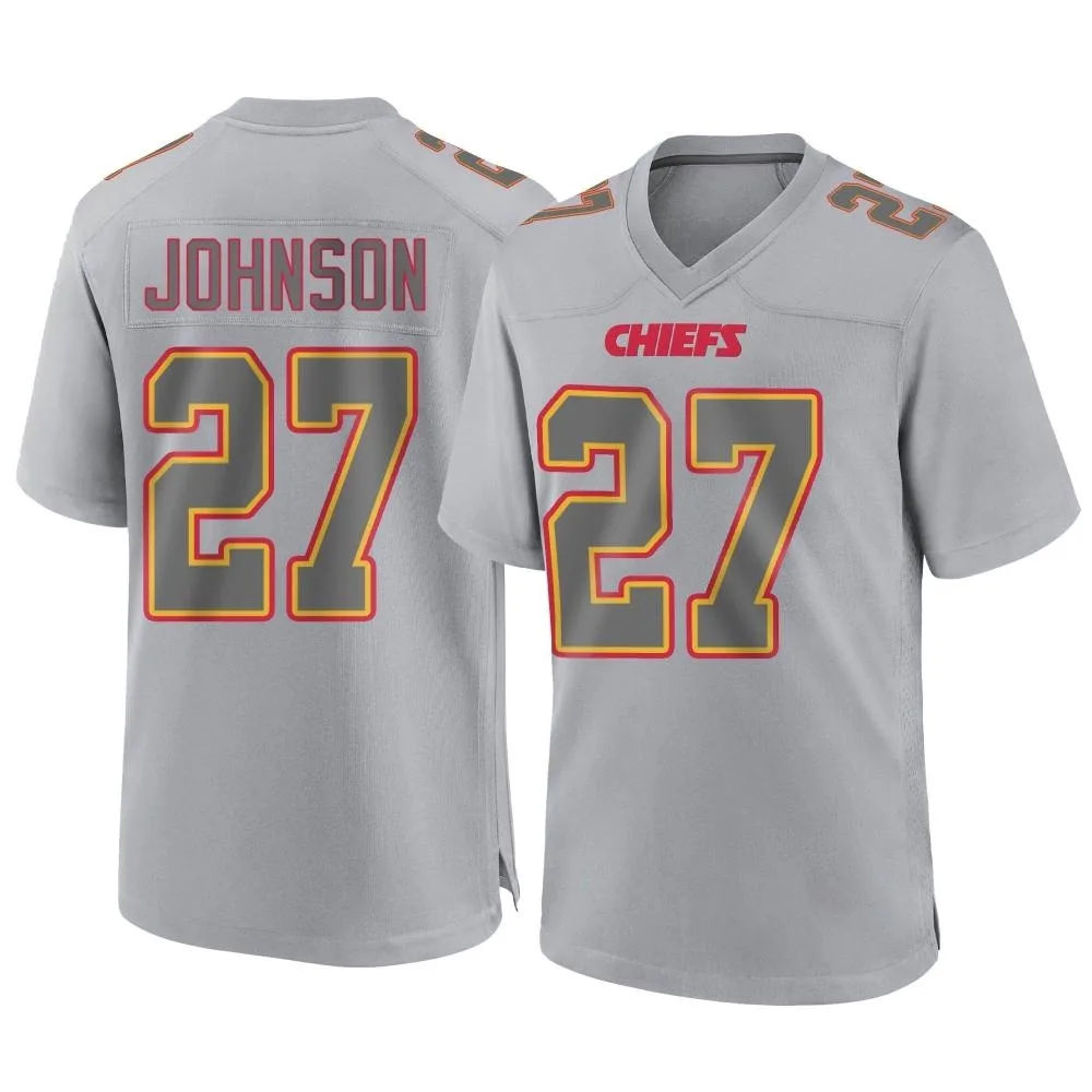 Youth Kansas City Chiefs Larry Johnson Nike Atmosphere Fashion Game Gray Jersey Youth Kansas City Chiefs Larry Johnson Nike Atmosphere Fashion Game Gray Jersey