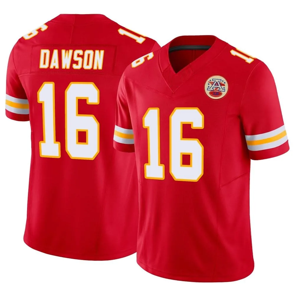 Men's Kansas City Chiefs Len Dawson Nike Vapor F.U.S.E. Limited Red Jersey Men's Kansas City Chiefs Len Dawson Nike Vapor F.U.S.E. Limited Red Jersey