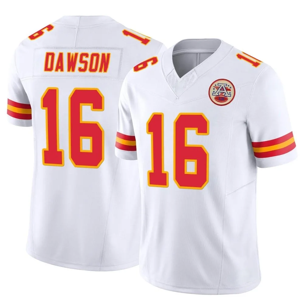 Youth Kansas City Chiefs Len Dawson Nike Vapor F.U.S.E. Limited White Jersey Youth Kansas City Chiefs Len Dawson Nike Vapor F.U.S.E. Limited White Jersey