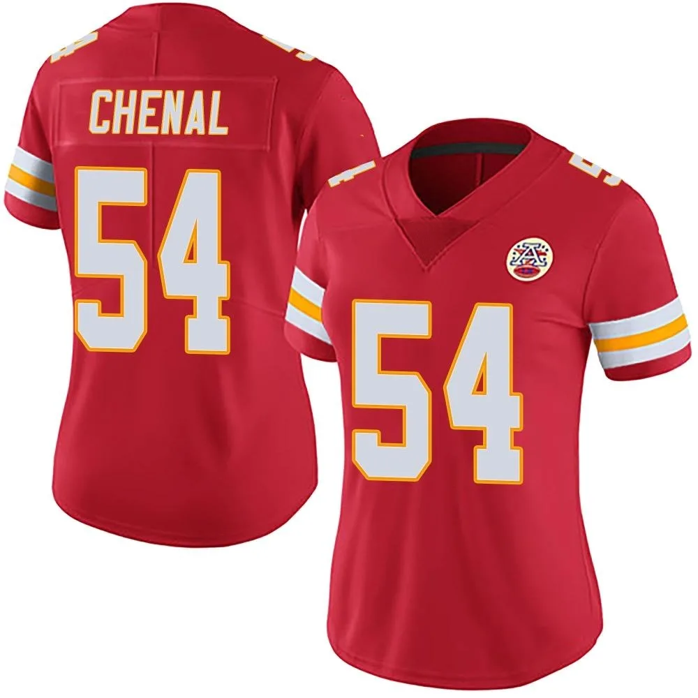 Women's Kansas City Chiefs Leo Chenal Nike Team Color Vapor Untouchable Limited Red Jersey Women's Kansas City Chiefs Leo Chenal Nike Team Color Vapor Untouchable Limited Red Jersey