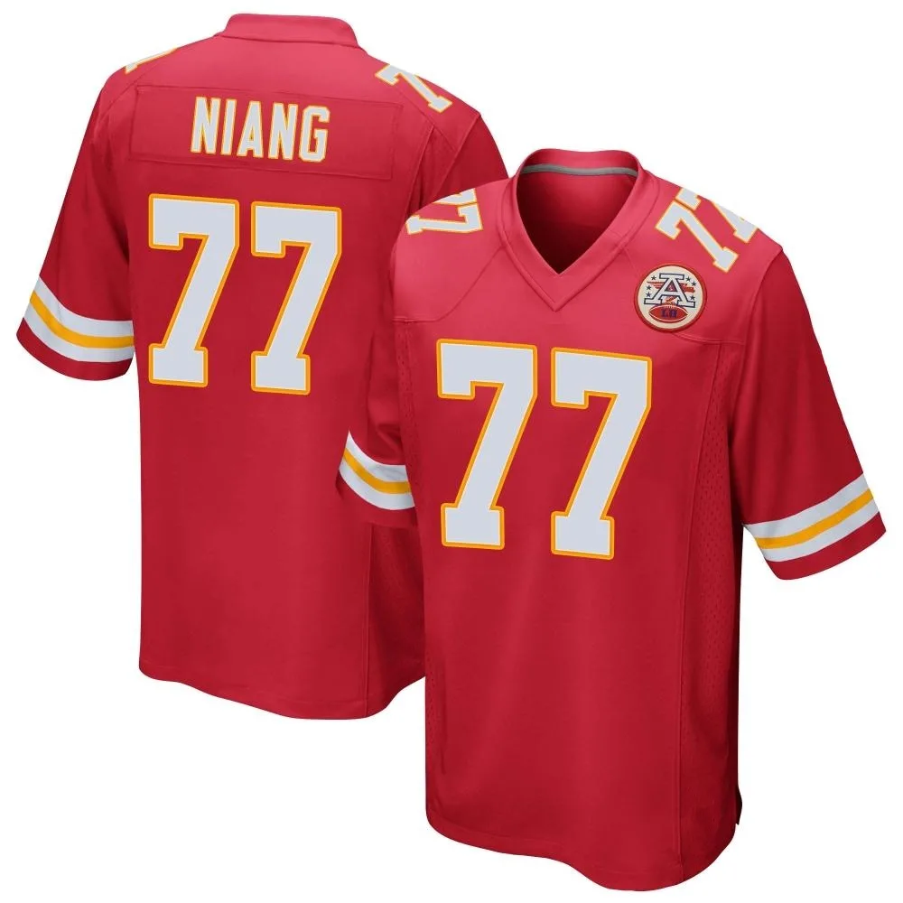 Youth Kansas City Chiefs Lucas Niang Nike Team Color Game Red Jersey Youth Kansas City Chiefs Lucas Niang Nike Team Color Game Red Jersey