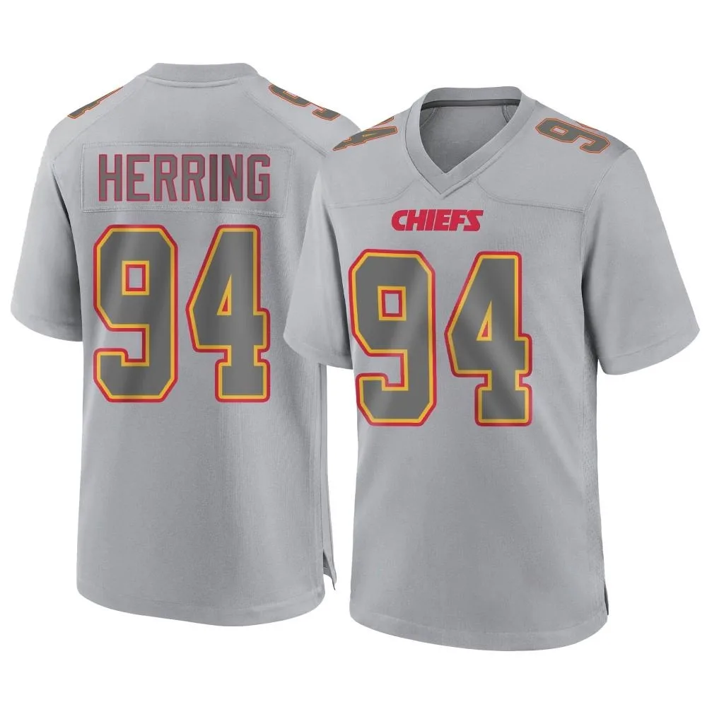 Youth Kansas City Chiefs Malik Herring Nike Atmosphere Fashion Game Gray Jersey Youth Kansas City Chiefs Malik Herring Nike Atmosphere Fashion Game Gray Jersey