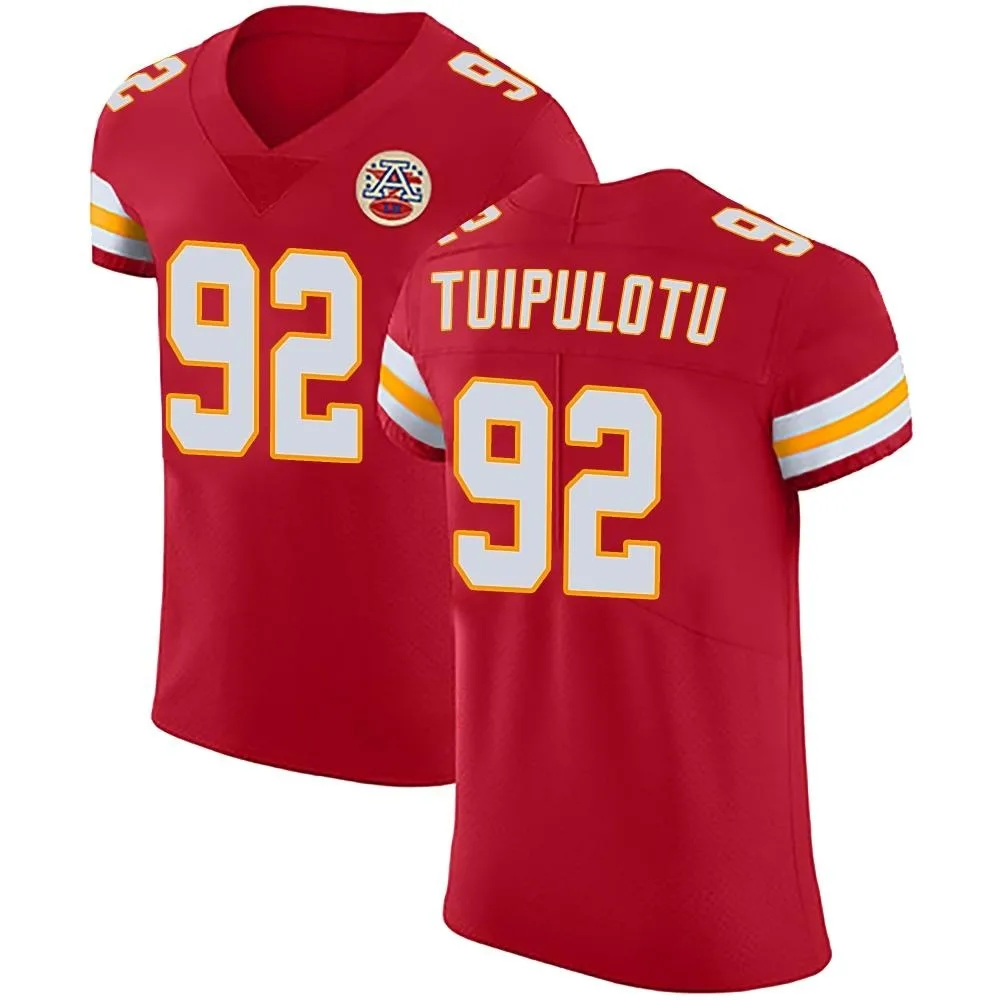 Men's Kansas City Chiefs Marlon Tuipulotu Nike Team Color Vapor Untouchable Elite Red Jersey Men's Kansas City Chiefs Marlon Tuipulotu Nike Team Color Vapor Untouchable Elite Red Jersey