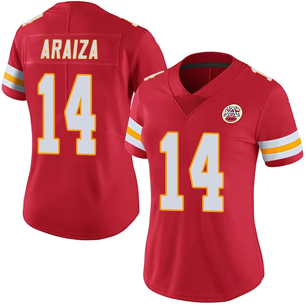 Women's Kansas City Chiefs Matt Araiza Nike Team Color Vapor Untouchable Limited Red Jersey Women's Kansas City Chiefs Matt Araiza Nike Team Color Vapor Untouchable Limited Red Jersey