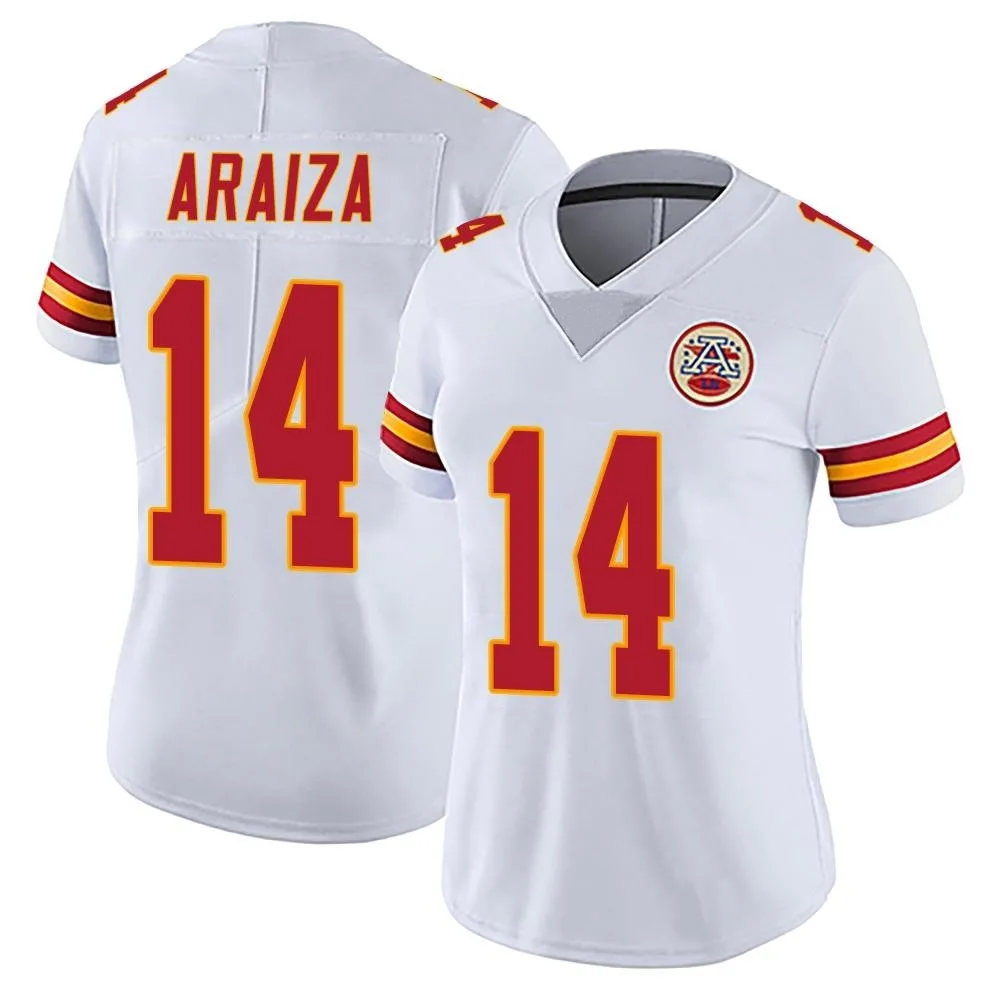 Women's Kansas City Chiefs Matt Araiza Nike Vapor Untouchable Limited White Jersey Women's Kansas City Chiefs Matt Araiza Nike Vapor Untouchable Limited White Jersey