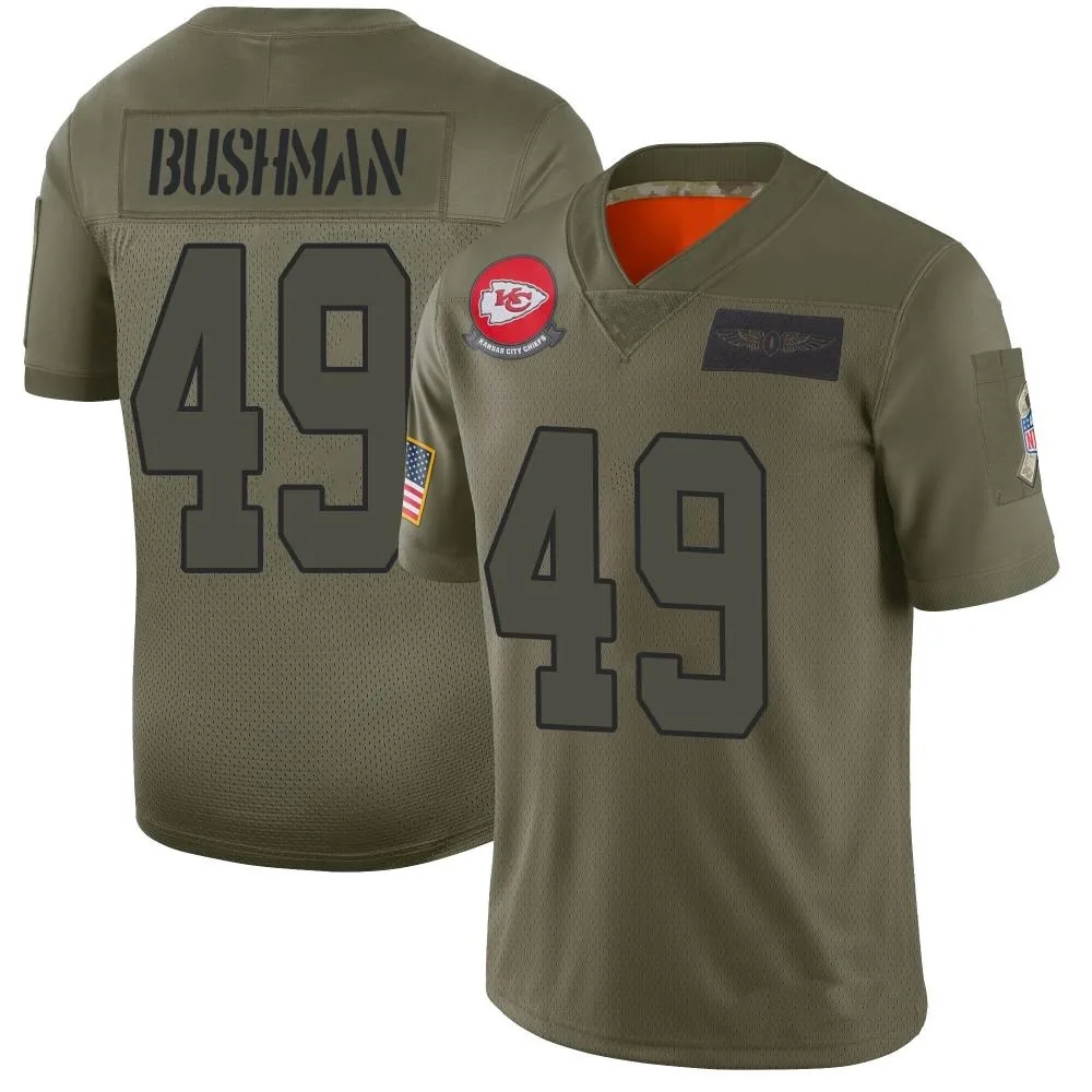 Men's Kansas City Chiefs Matt Bushman Nike 2019 Salute to Service Limited Camo Jersey Men's Kansas City Chiefs Matt Bushman Nike 2019 Salute to Service Limited Camo Jersey