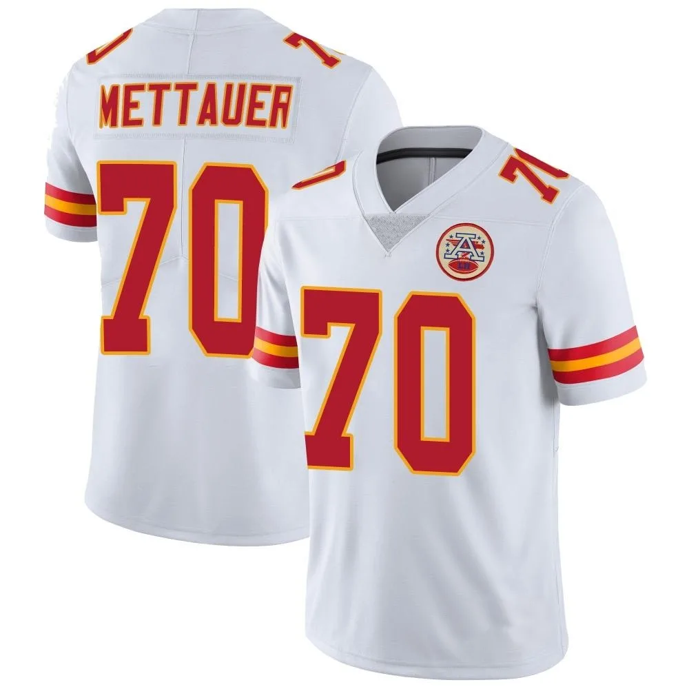 Men's Kansas City Chiefs Mckade Mettauer Nike Vapor Untouchable Limited White Jersey Men's Kansas City Chiefs Mckade Mettauer Nike Vapor Untouchable Limited White Jersey