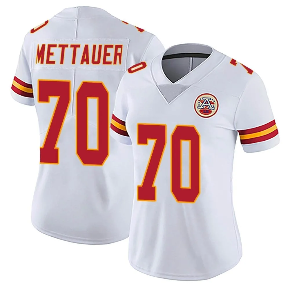 Women's Kansas City Chiefs Mckade Mettauer Nike Vapor Untouchable Limited White Jersey Women's Kansas City Chiefs Mckade Mettauer Nike Vapor Untouchable Limited White Jersey