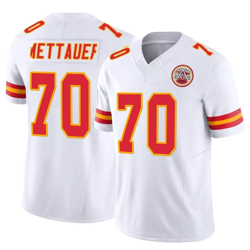Youth Kansas City Chiefs Mckade Mettauer Nike Vapor F.U.S.E. Limited White Jersey Youth Kansas City Chiefs Mckade Mettauer Nike Vapor F.U.S.E. Limited White Jersey