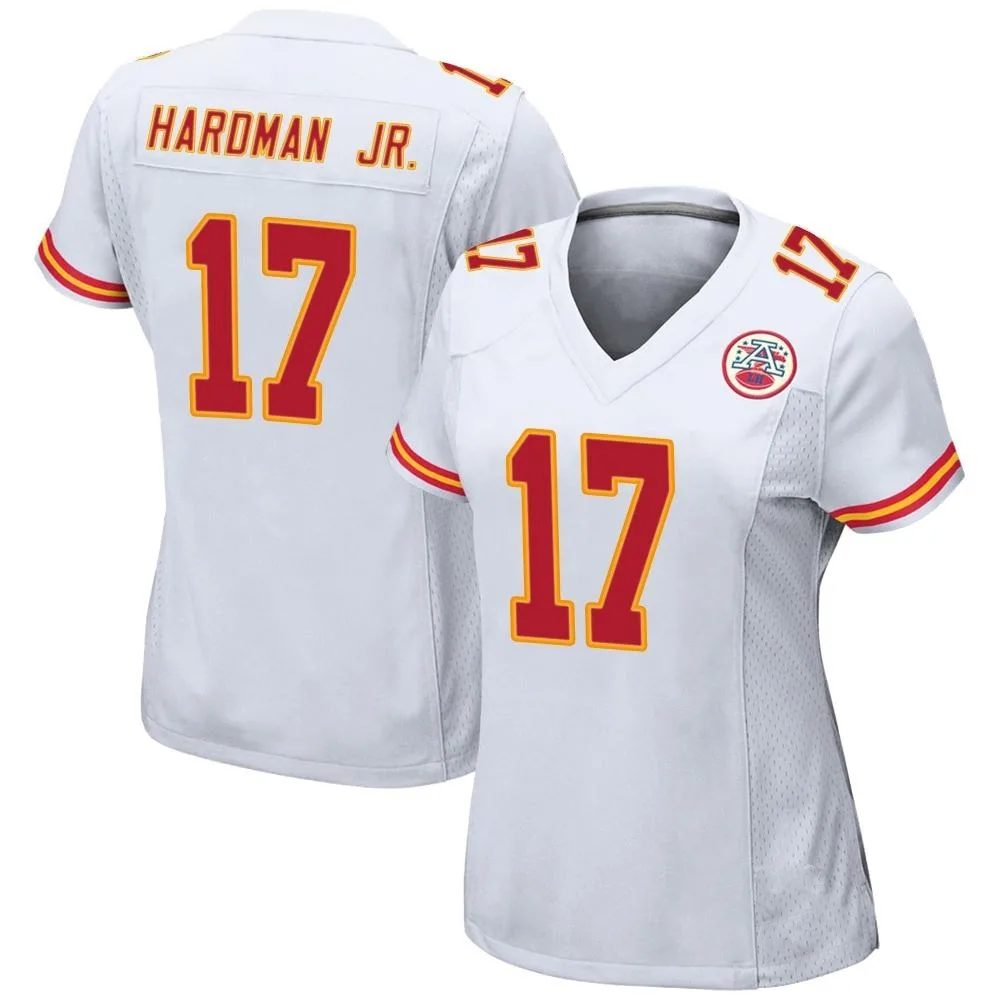 Women's Kansas City Chiefs Mecole Hardman Nike Game White Jersey Women's Kansas City Chiefs Mecole Hardman Nike Game White Jersey
