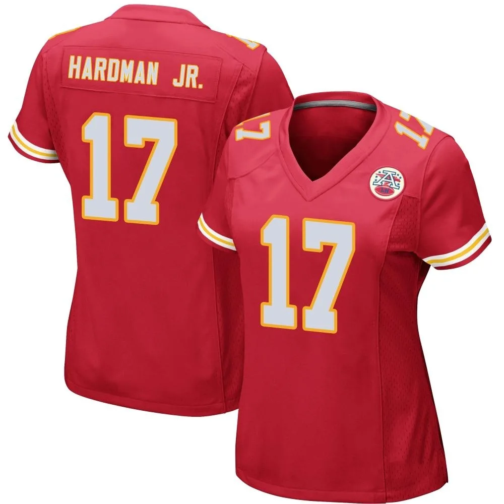 Women's Kansas City Chiefs Mecole Hardman Nike Team Color Game Red Jersey Women's Kansas City Chiefs Mecole Hardman Nike Team Color Game Red Jersey