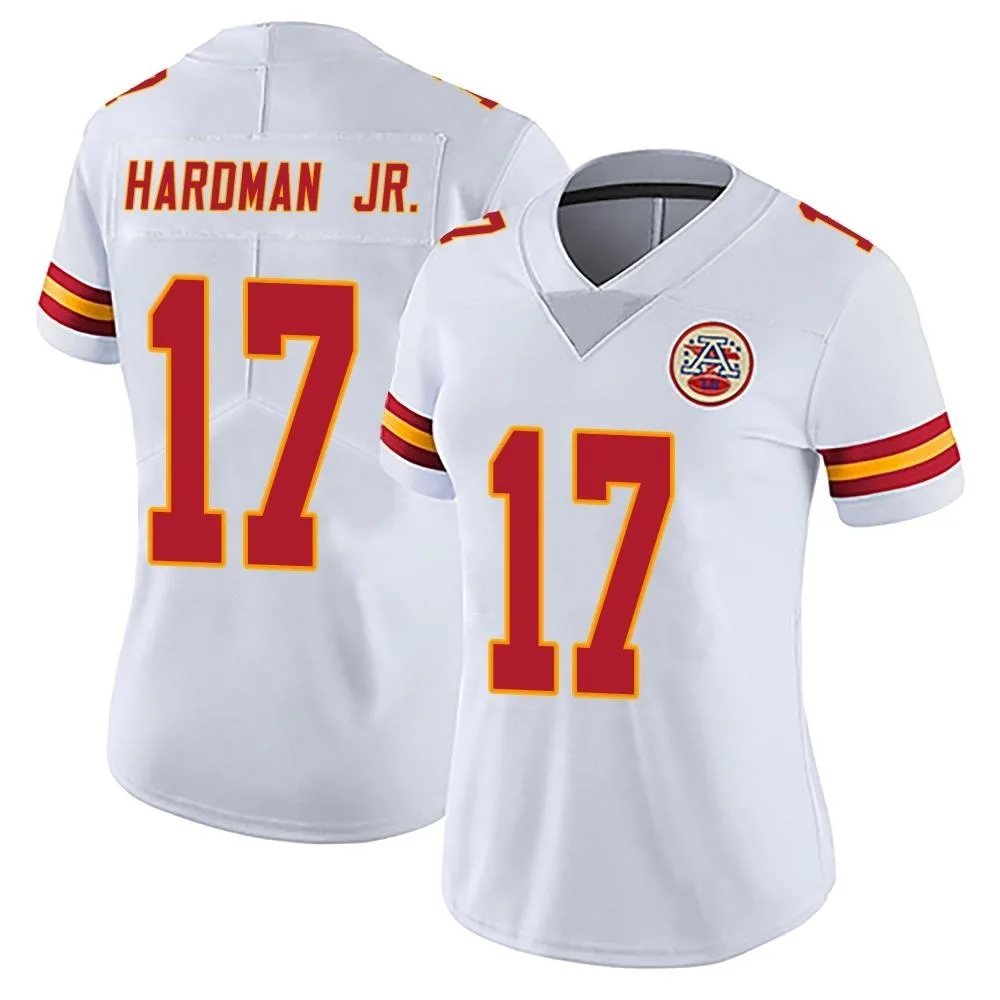 Women's Kansas City Chiefs Mecole Hardman Nike Vapor Untouchable Limited White Jersey Women's Kansas City Chiefs Mecole Hardman Nike Vapor Untouchable Limited White Jersey