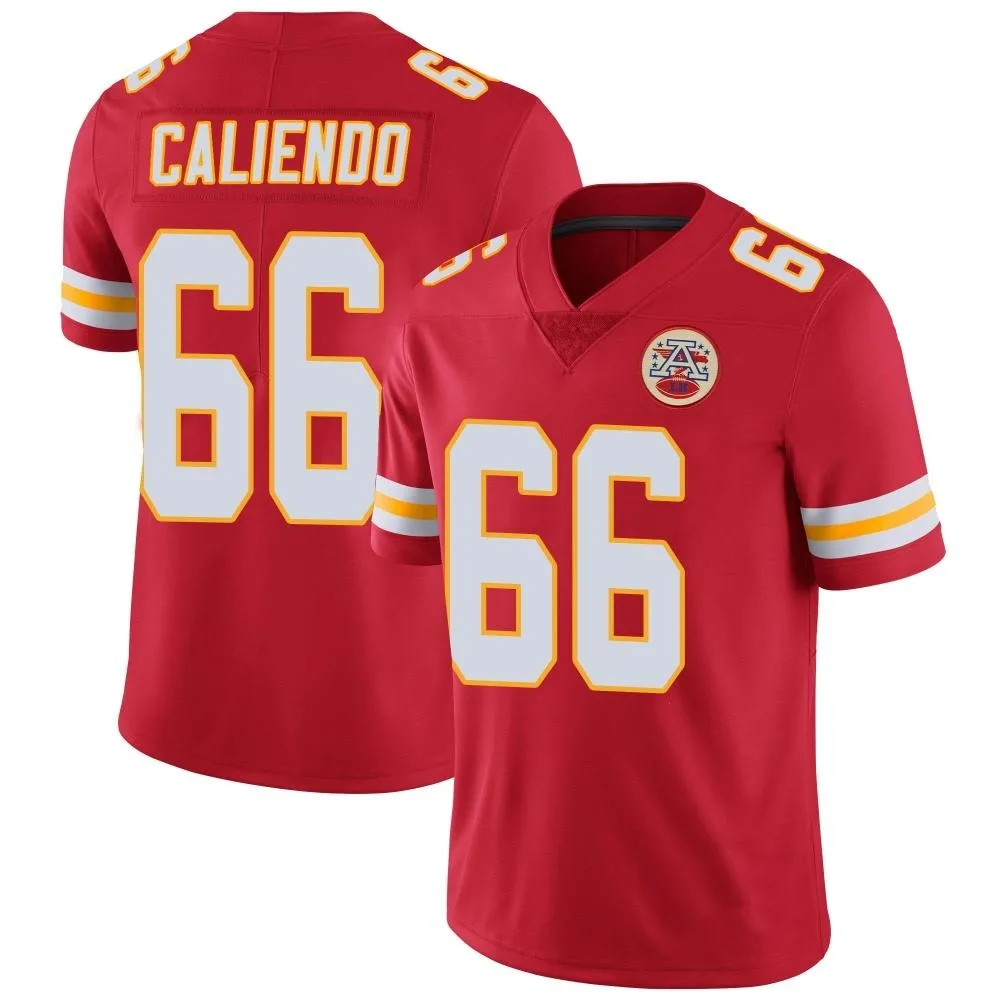 Men's Kansas City Chiefs Mike Caliendo Nike Team Color Vapor Untouchable Limited Red Jersey Men's Kansas City Chiefs Mike Caliendo Nike Team Color Vapor Untouchable Limited Red Jersey