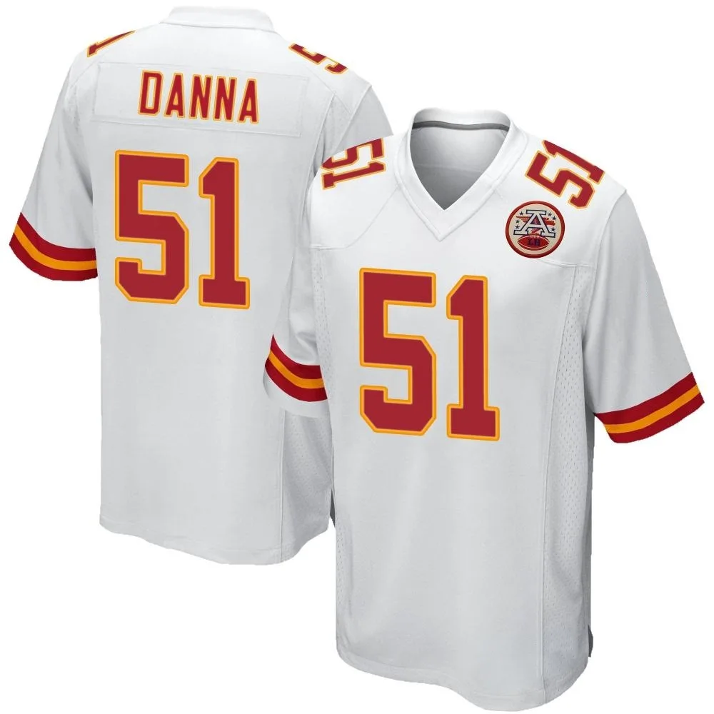 Youth Kansas City Chiefs Mike Danna Nike Game White Jersey Youth Kansas City Chiefs Mike Danna Nike Game White Jersey
