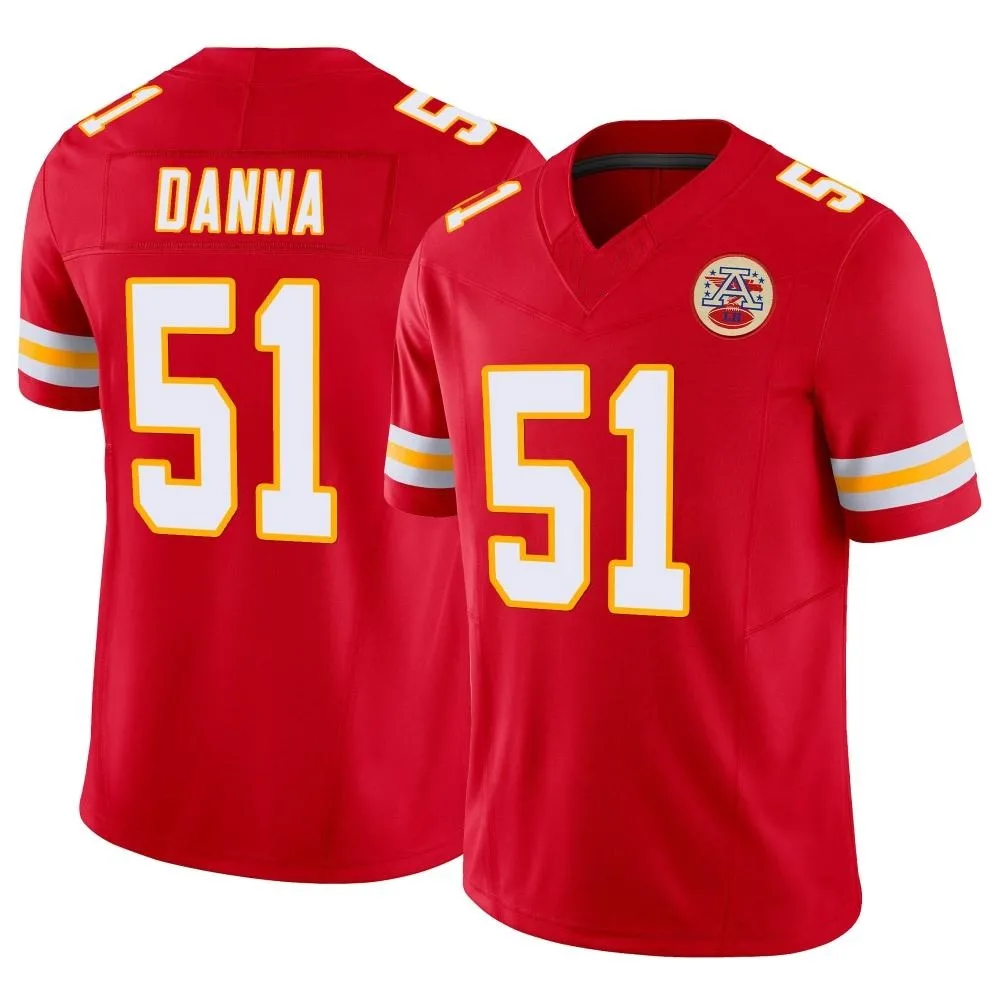 Youth Kansas City Chiefs Mike Danna Nike Vapor F.U.S.E. Limited Red Jersey Youth Kansas City Chiefs Mike Danna Nike Vapor F.U.S.E. Limited Red Jersey