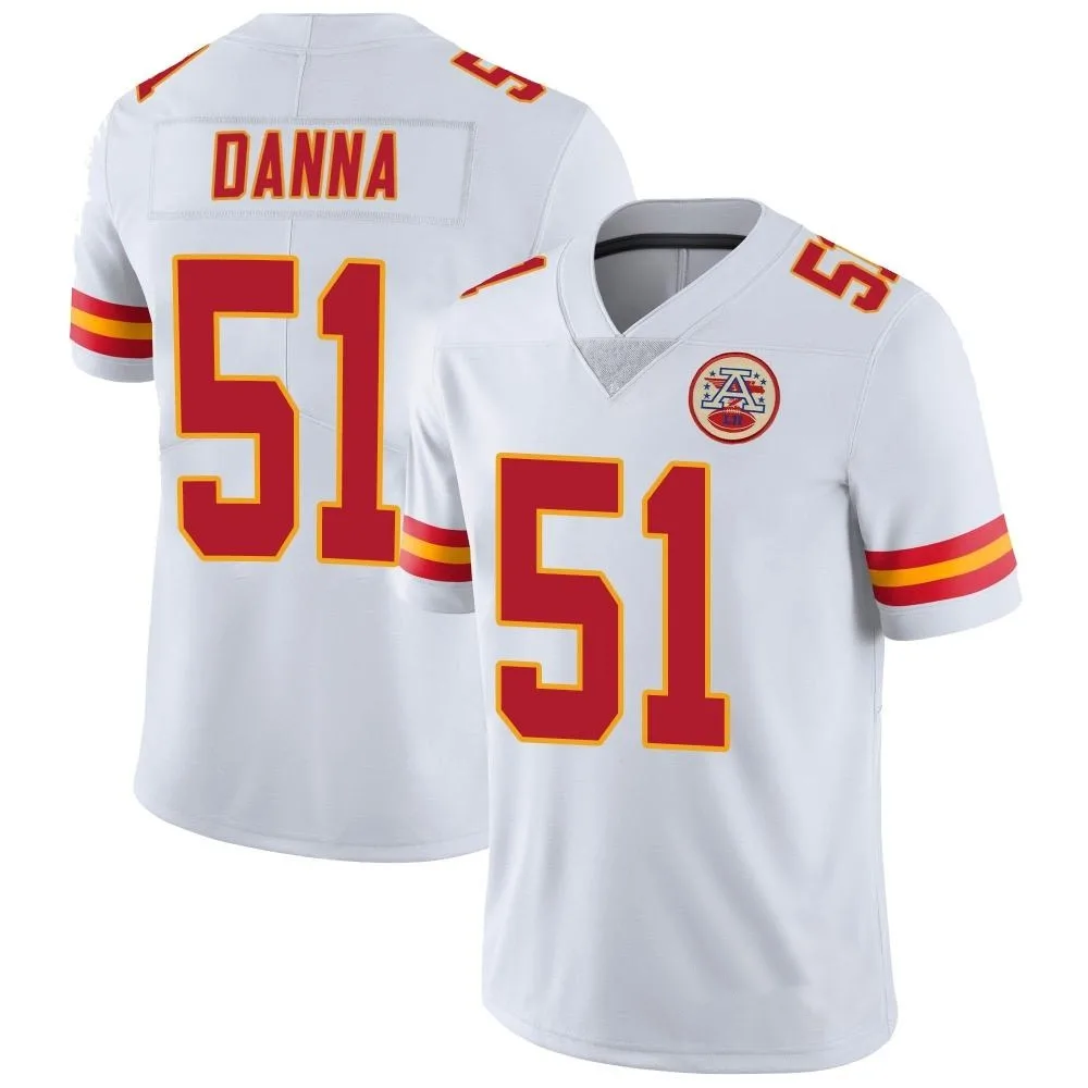 Youth Kansas City Chiefs Mike Danna Nike Vapor Untouchable Limited White Jersey Youth Kansas City Chiefs Mike Danna Nike Vapor Untouchable Limited White Jersey