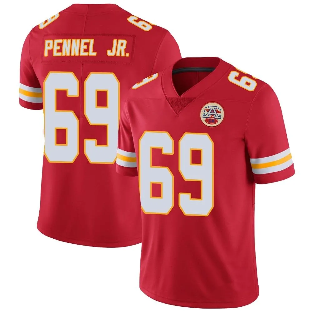 Men's Kansas City Chiefs Mike Pennel Jr. Nike Team Color Vapor Untouchable Limited Red Jersey Men's Kansas City Chiefs Mike Pennel Jr. Nike Team Color Vapor Untouchable Limited Red Jersey