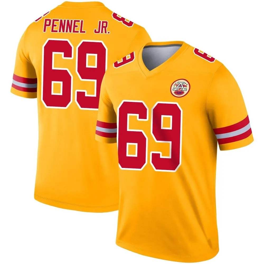 Youth Kansas City Chiefs Mike Pennel Jr. Nike Inverted Legend Gold Jersey Youth Kansas City Chiefs Mike Pennel Jr. Nike Inverted Legend Gold Jersey