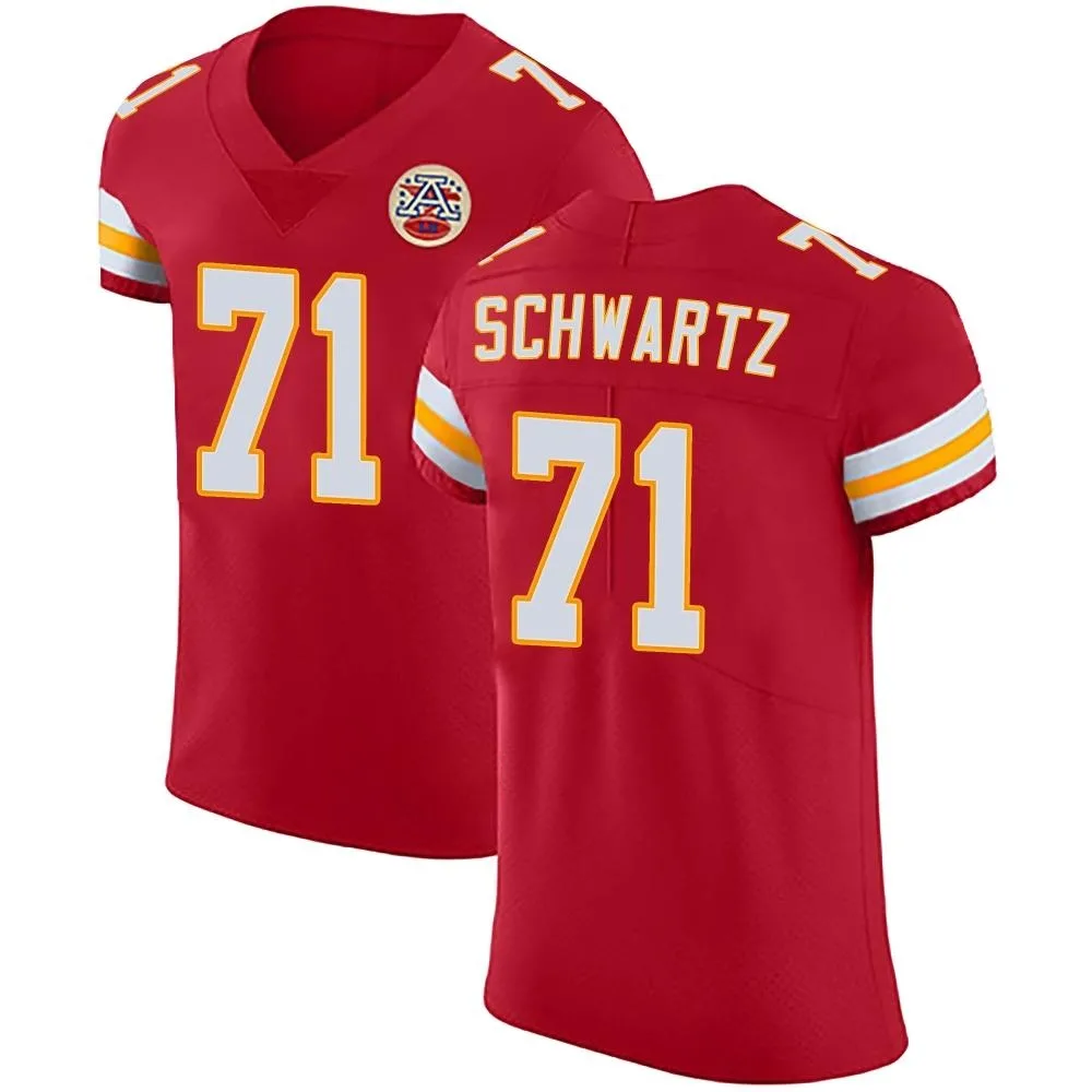 Men's Kansas City Chiefs Mitchell Schwartz Nike Team Color Vapor Untouchable Elite Red Jersey Men's Kansas City Chiefs Mitchell Schwartz Nike Team Color Vapor Untouchable Elite Red Jersey