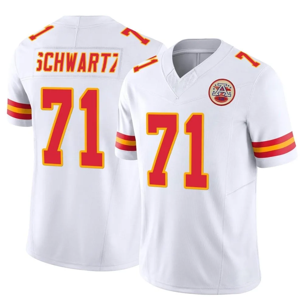 Men's Kansas City Chiefs Mitchell Schwartz Nike Vapor F.U.S.E. Limited White Jersey Men's Kansas City Chiefs Mitchell Schwartz Nike Vapor F.U.S.E. Limited White Jersey