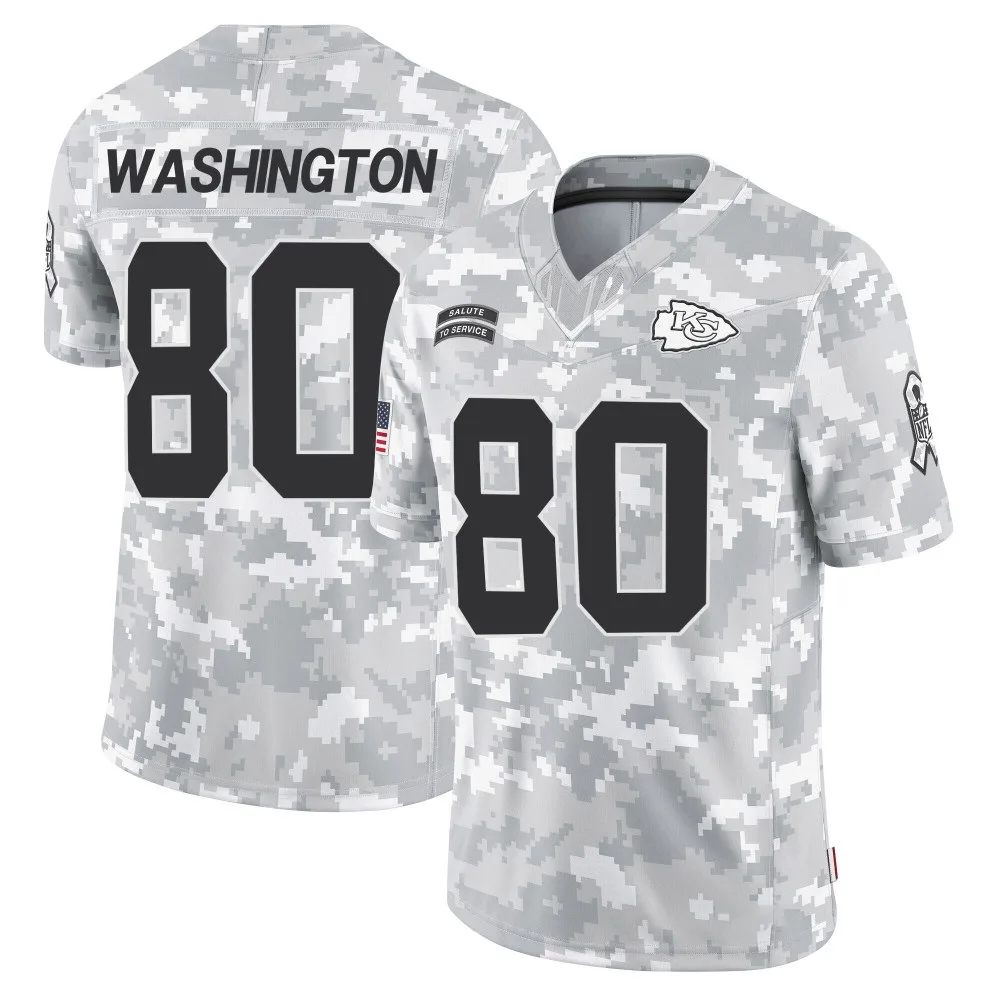 Youth Kansas City Chiefs Montrell Washington Nike 2024 Salute to Service Limited Arctic Camo Jersey Youth Kansas City Chiefs Montrell Washington Nike 2024 Salute to Service Limited Arctic Camo Jersey