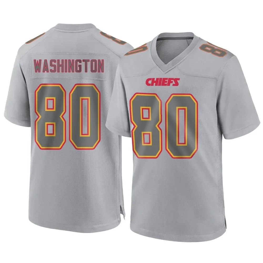 Youth Kansas City Chiefs Montrell Washington Nike Atmosphere Fashion Game Gray Jersey Youth Kansas City Chiefs Montrell Washington Nike Atmosphere Fashion Game Gray Jersey