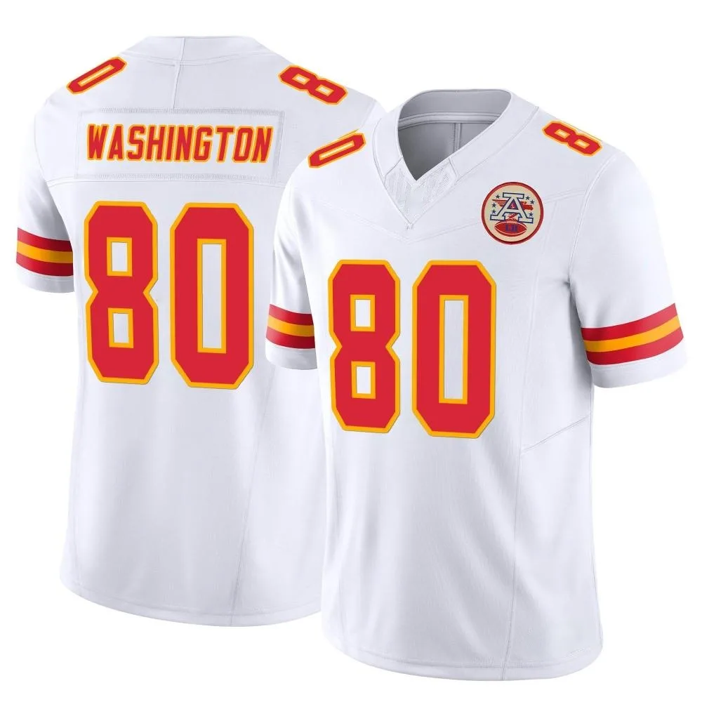 Youth Kansas City Chiefs Montrell Washington Nike Vapor F.U.S.E. Limited White Jersey Youth Kansas City Chiefs Montrell Washington Nike Vapor F.U.S.E. Limited White Jersey
