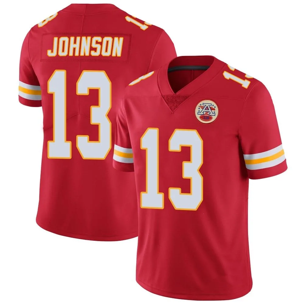 Men's Kansas City Chiefs Nazeeh Johnson Nike Team Color Vapor Untouchable Limited Red Jersey Men's Kansas City Chiefs Nazeeh Johnson Nike Team Color Vapor Untouchable Limited Red Jersey
