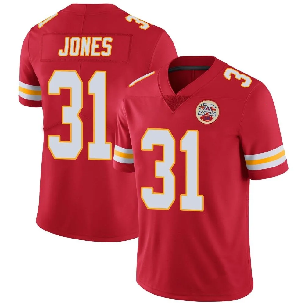 Youth Kansas City Chiefs Nic Jones Nike Team Color Vapor Untouchable Limited Red Jersey Youth Kansas City Chiefs Nic Jones Nike Team Color Vapor Untouchable Limited Red Jersey