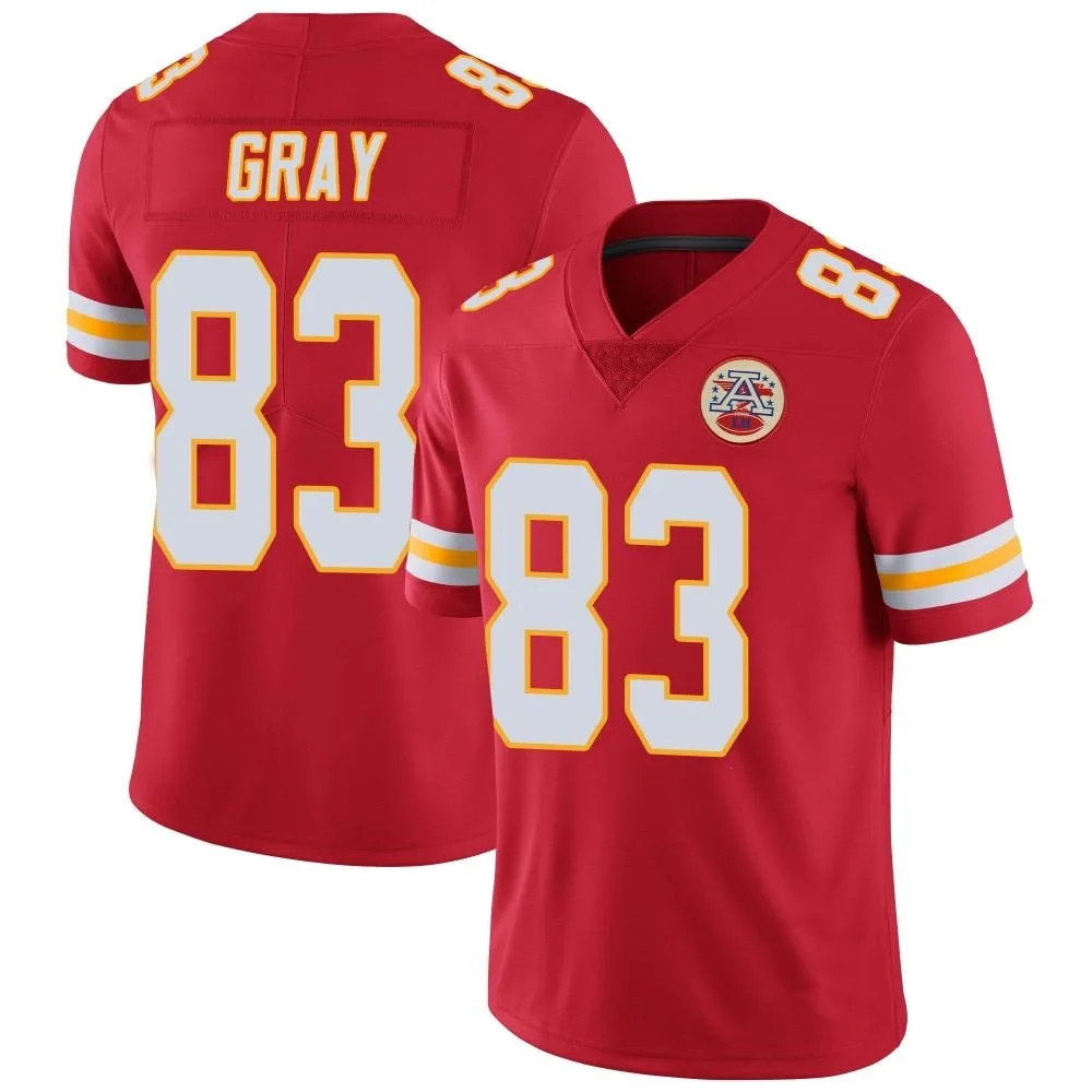 Men's Kansas City Chiefs Noah Gray Nike Team Color Vapor Untouchable Limited Red Jersey Men's Kansas City Chiefs Noah Gray Nike Team Color Vapor Untouchable Limited Red Jersey