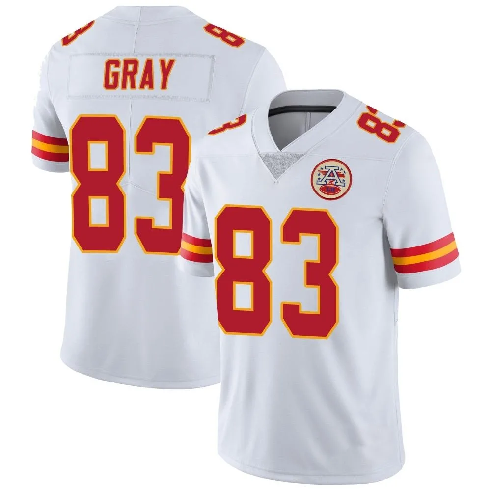Men's Kansas City Chiefs Noah Gray Nike Vapor Untouchable Limited White Jersey Men's Kansas City Chiefs Noah Gray Nike Vapor Untouchable Limited White Jersey