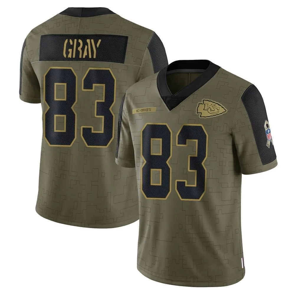 Youth Kansas City Chiefs Noah Gray Nike 2021 Salute To Service Limited Olive Jersey Youth Kansas City Chiefs Noah Gray Nike 2021 Salute To Service Limited Olive Jersey
