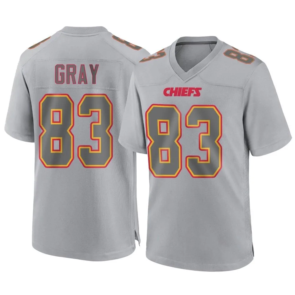 Youth Kansas City Chiefs Noah Gray Nike Atmosphere Fashion Game Gray Jersey Youth Kansas City Chiefs Noah Gray Nike Atmosphere Fashion Game Gray Jersey