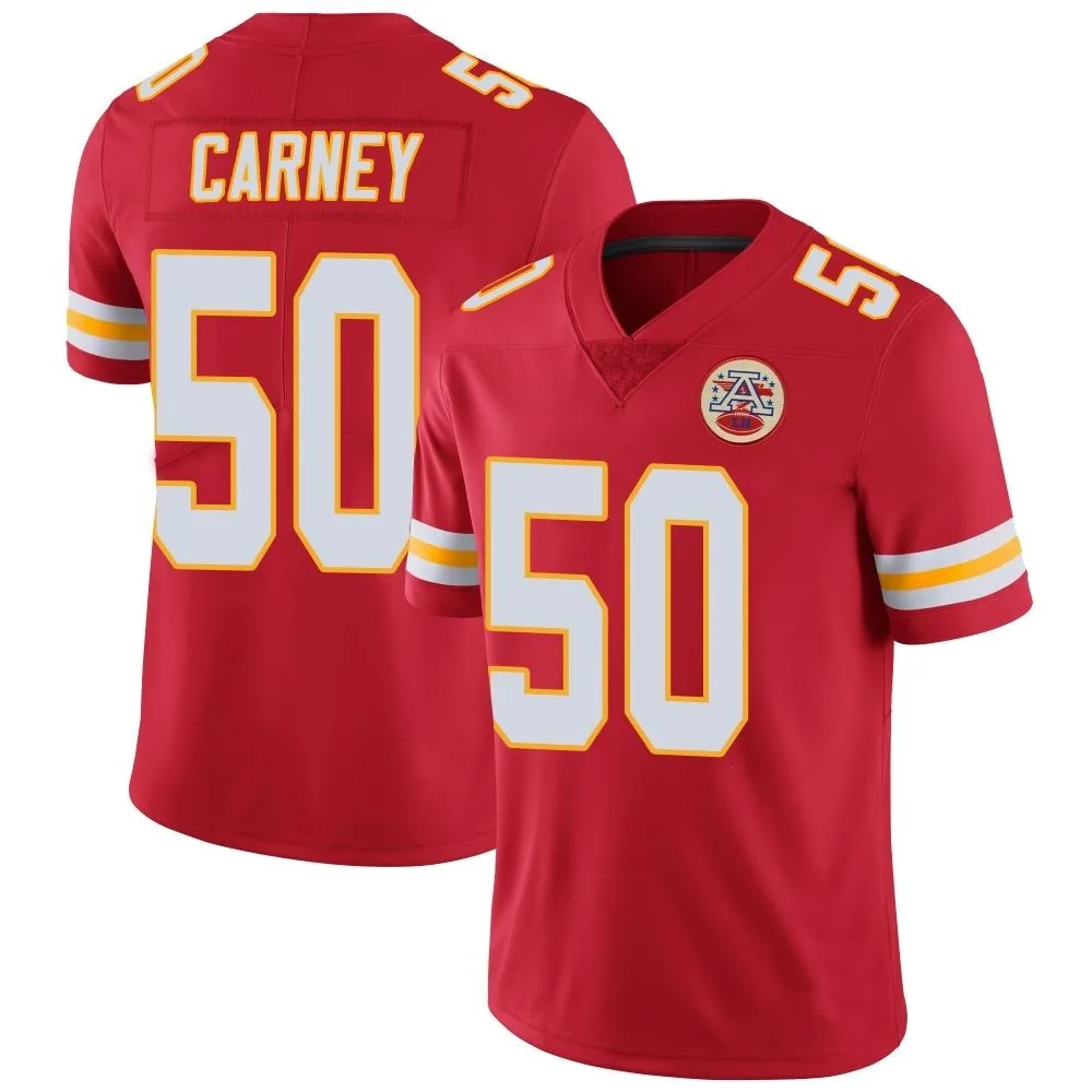 Men's Kansas City Chiefs Owen Carney Nike Team Color Vapor Untouchable Limited Red Jersey Men's Kansas City Chiefs Owen Carney Nike Team Color Vapor Untouchable Limited Red Jersey